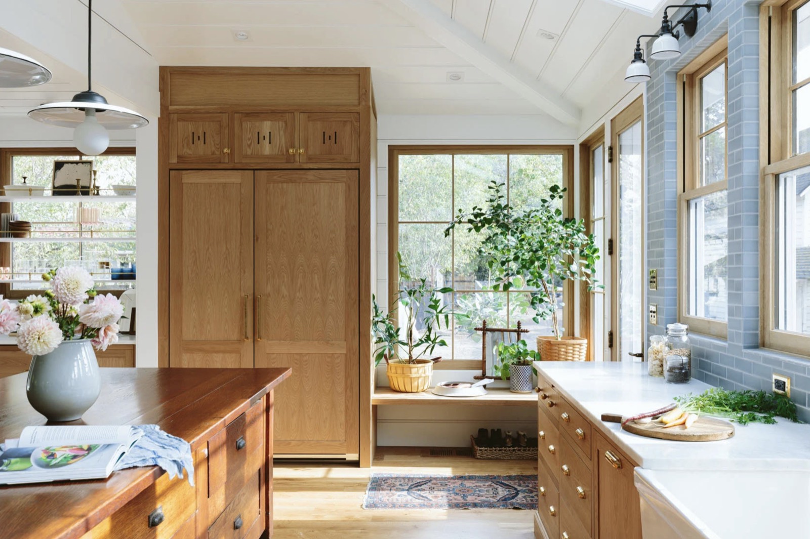 Single & Double Hung, Westchester aluminum clad, Emily Henderson farmhouse kitchen