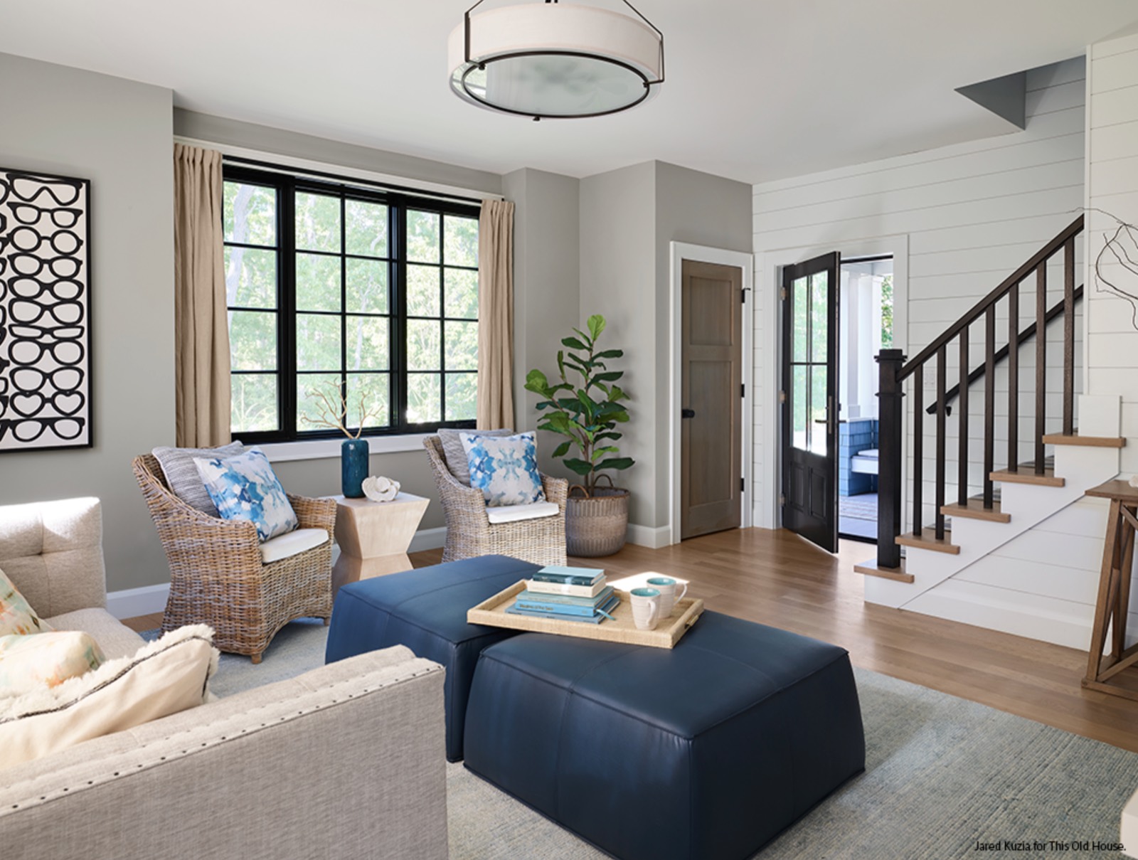 Casement windows, H3 FeelSafe, living room beauty shot