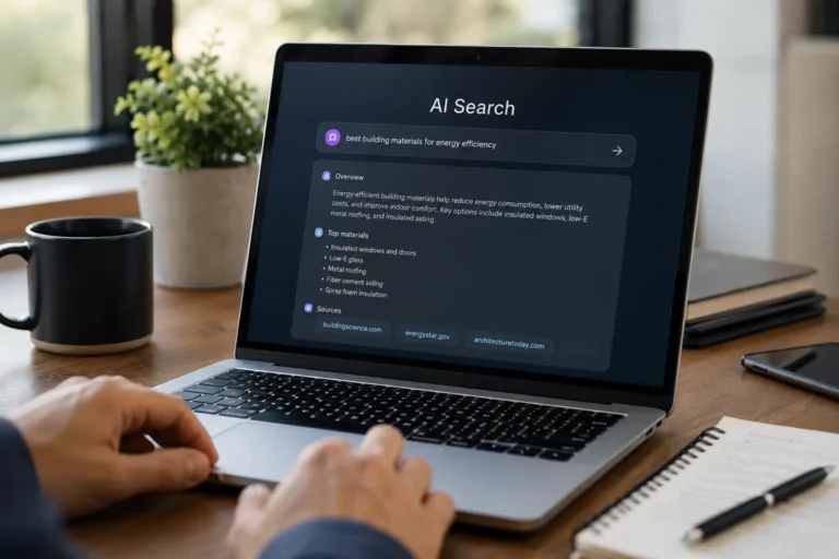 How AI Search Impacts Building Material Companies Today